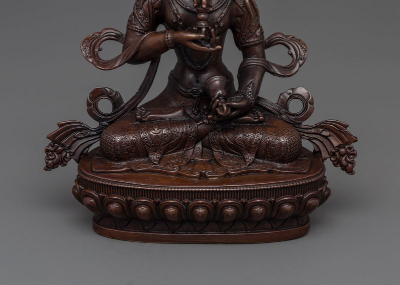 Himalayan Guru Vajrasattva Figurine | Sacred Buddhist Shrine Decor