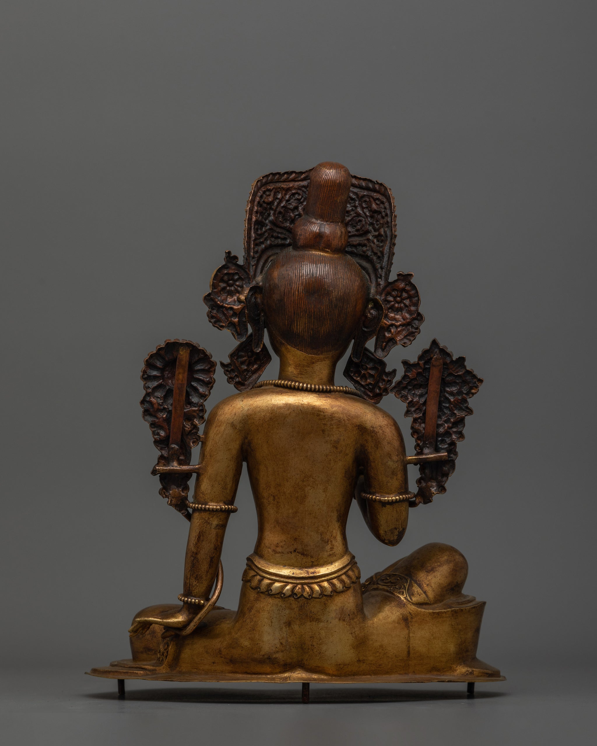 Reposse Work Handcrafted Lord Indra Sculpture with Repoussé work | The King of Gods