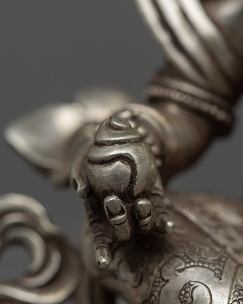 Dzambhala Buddhist Wealth Deity Altar Statue |  A Symbol of Infinite Blessings