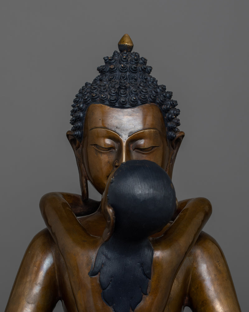 Samantabhadra With Samantabhadri Consort Statue | The primordial Buddha