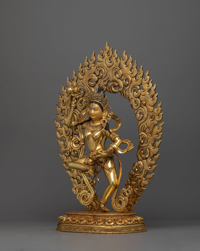 Machig Labdron Tibetan Yogini Statue | A teacher of Chöd Practice