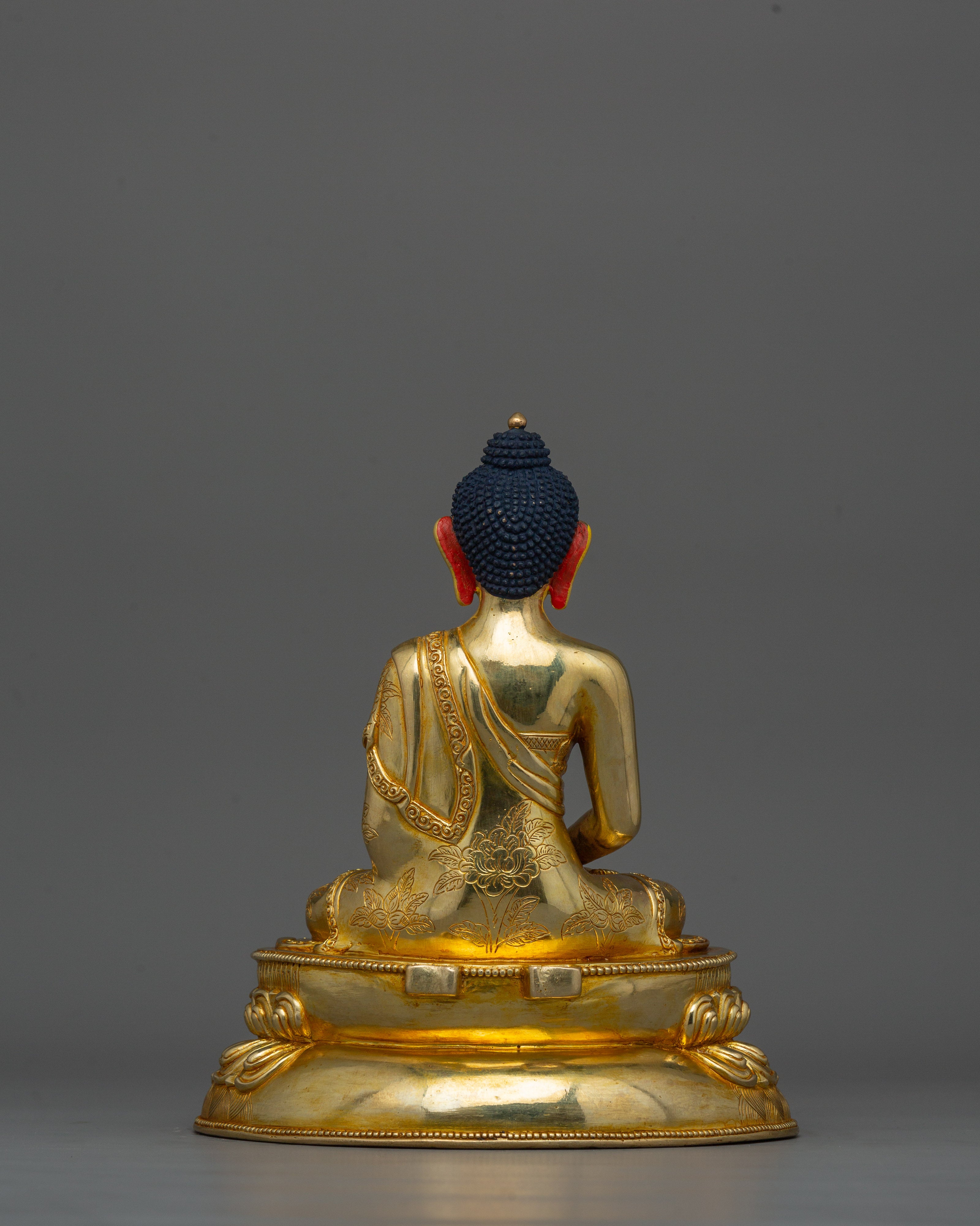 Handmade Tibetan Amitabha Buddha Figurine | Buddha of Pure Land Buddhism