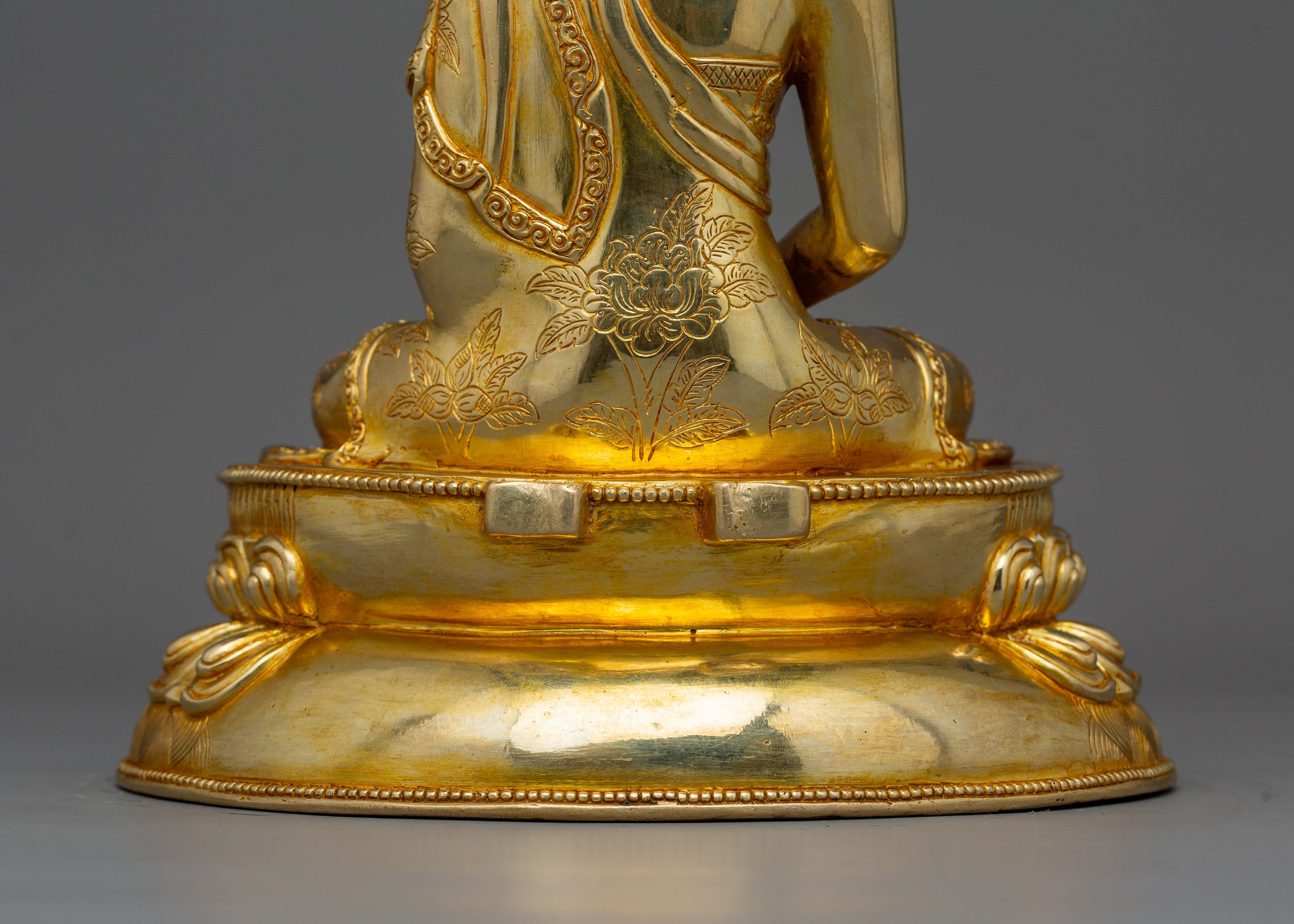 Handmade Tibetan Amitabha Buddha Figurine | Buddha of Pure Land Buddhism
