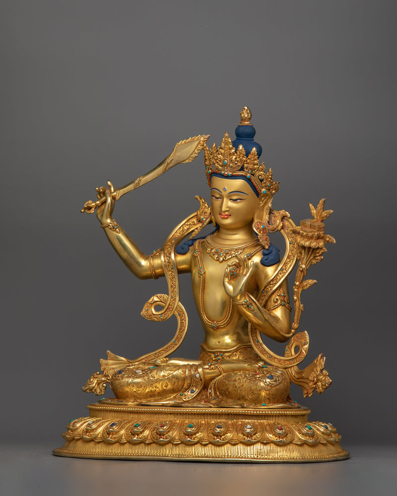 Wisdom God Manjushri Statue | A Symbol of Wisdom and Enlightenment