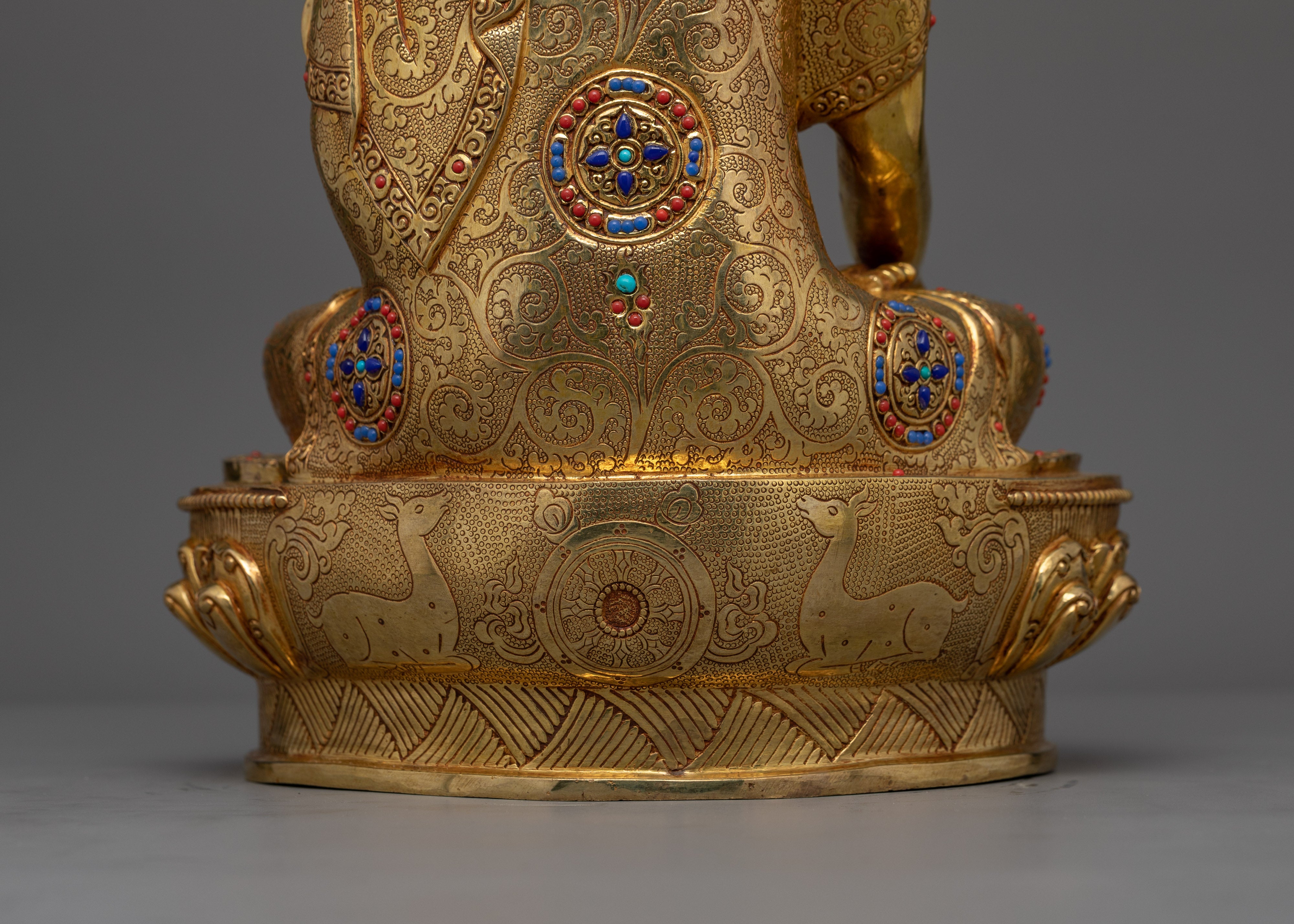 Tibetan Enlightened Shakyamuni Buddha Figurine | Symbol of Peace and Wisdom