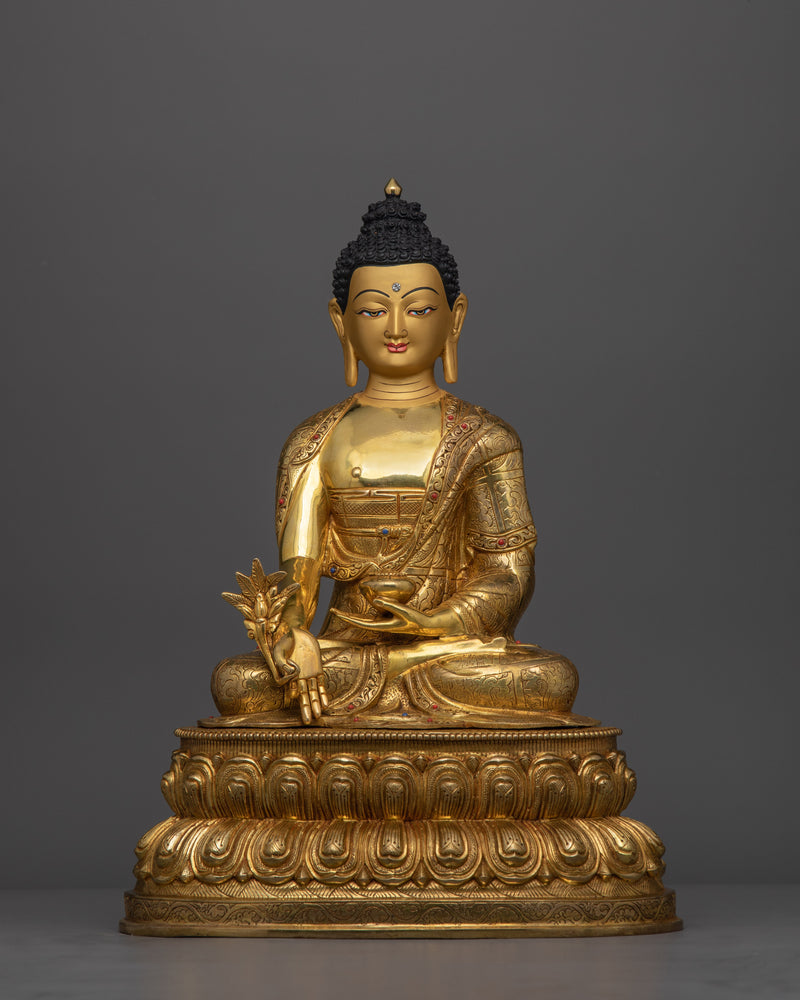 Traditional Set of Three Buddha Sculptures | Set of Three Meditation Buddha