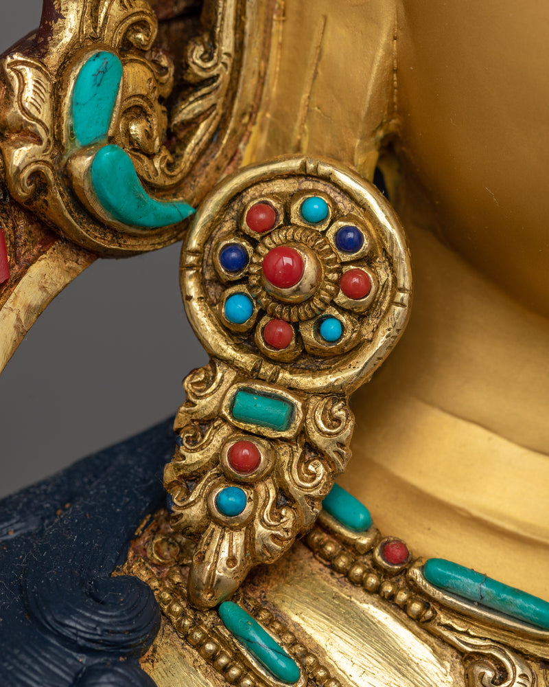 The Bodhisattva of Wisdom Manjushri Figurine | Teacher of the Buddhas