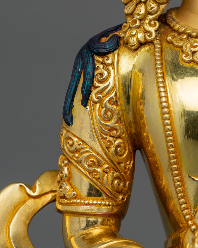 Meditation Deity Amitayus Buddha Statue | Revered Icon in Buddhist Art and Culture