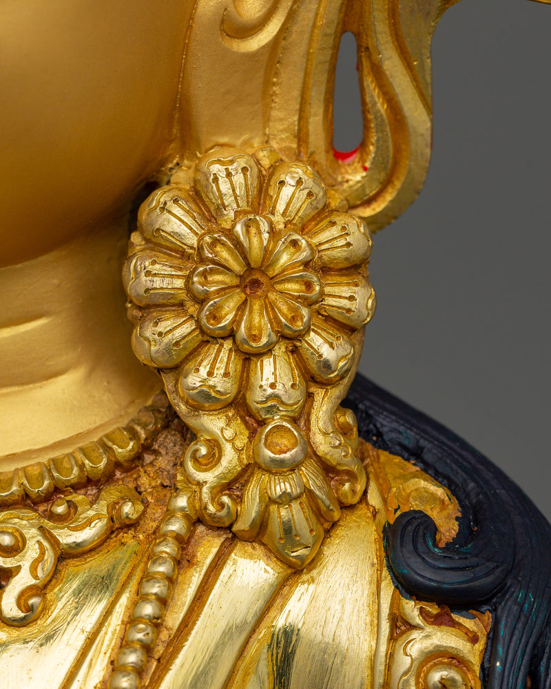 Meditation Deity Amitayus Buddha Statue | Revered Icon in Buddhist Art and Culture