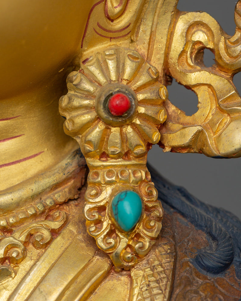 Tranquil Cundi Statue, Female Buddhist Deity | Bodhisattva for Shrine