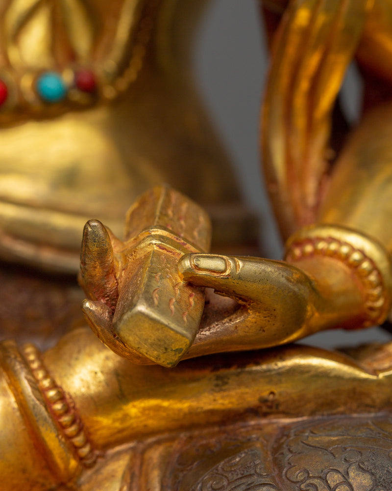 Tranquil Cundi Statue, Female Buddhist Deity | Bodhisattva for Shrine