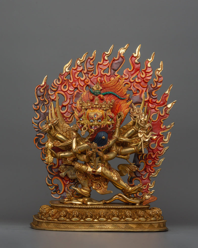 wrathful-deity-vajrakilaya-statue