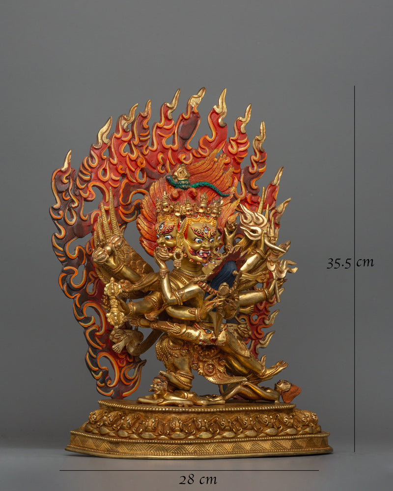 wrathful-deity-vajrakilaya-statue