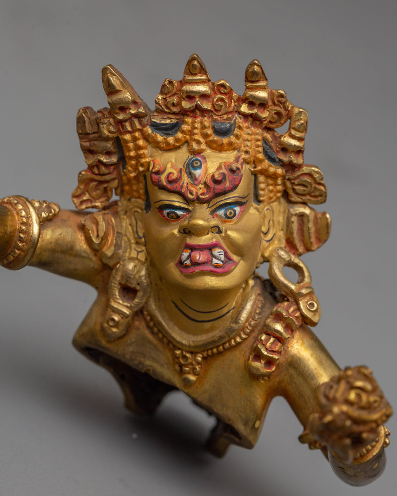 Wrathful Deity Vajrakilaya Statue | A Wrathful Form of the Buddha Vajrasattva