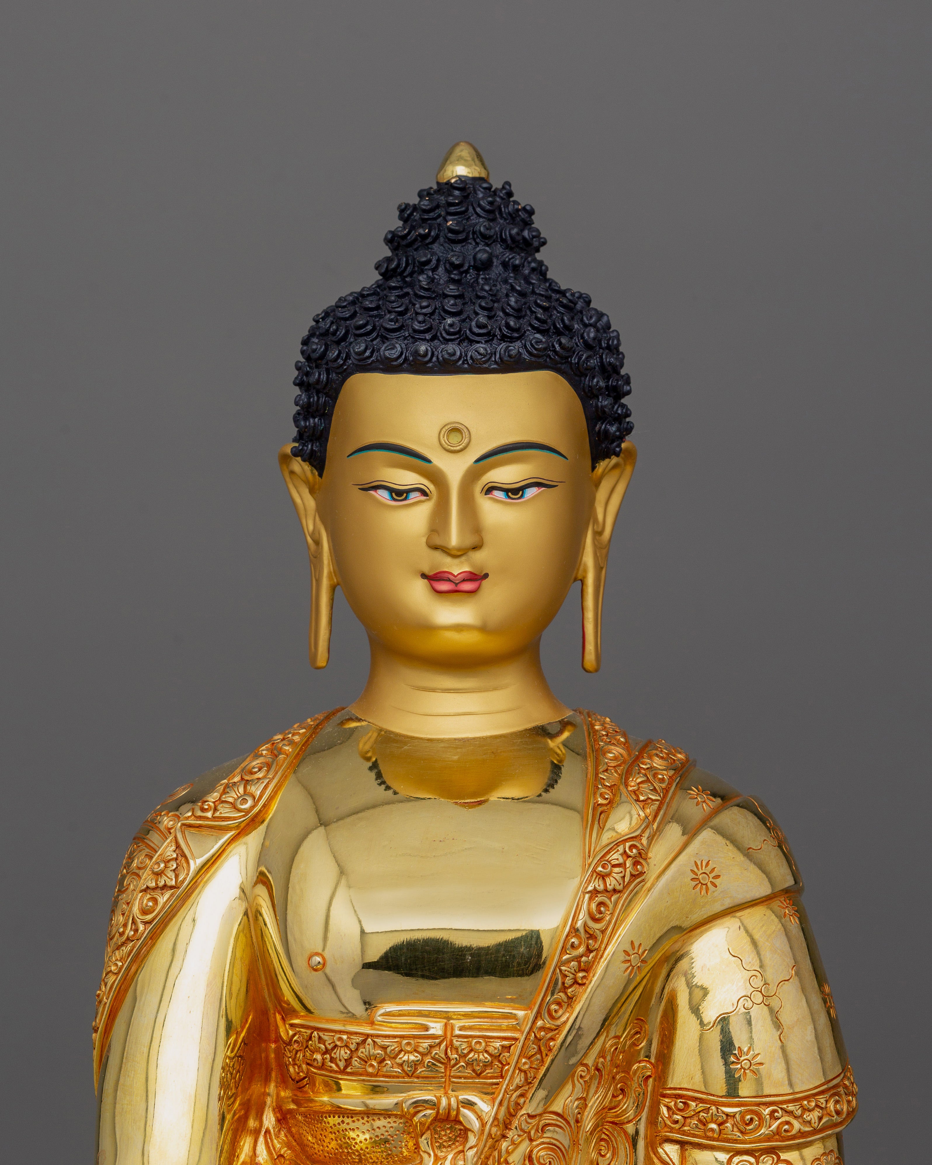 Historical Siddhartha Gautama Figurine | Sacred Buddhist Shrine Decor