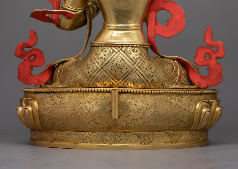 Manjushri Figurine for Wisdom and Knowledge | Symbol of Intellectual Clarity and Insight