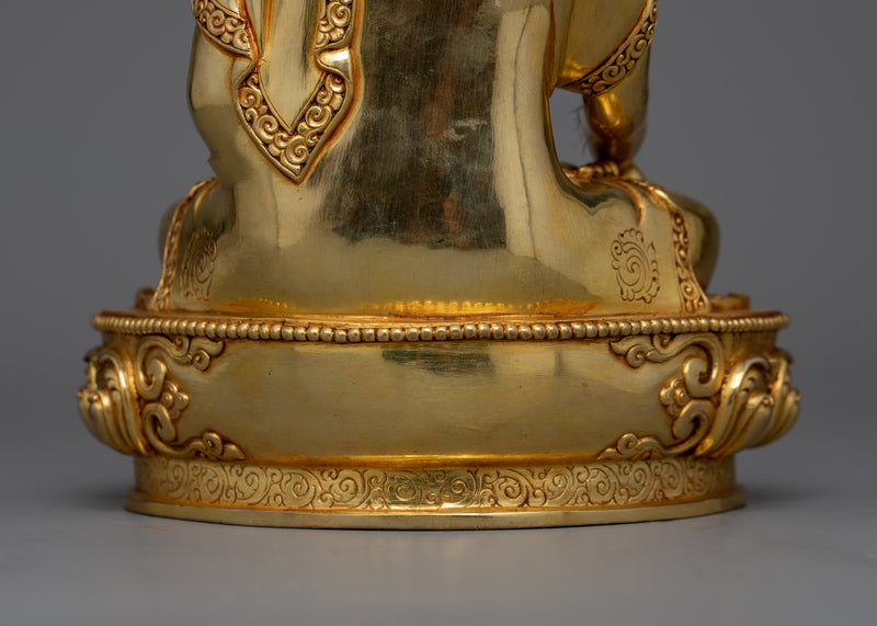 Representation of Buddha of Enlightenment Statue | Ideal for Rituals and Reflection