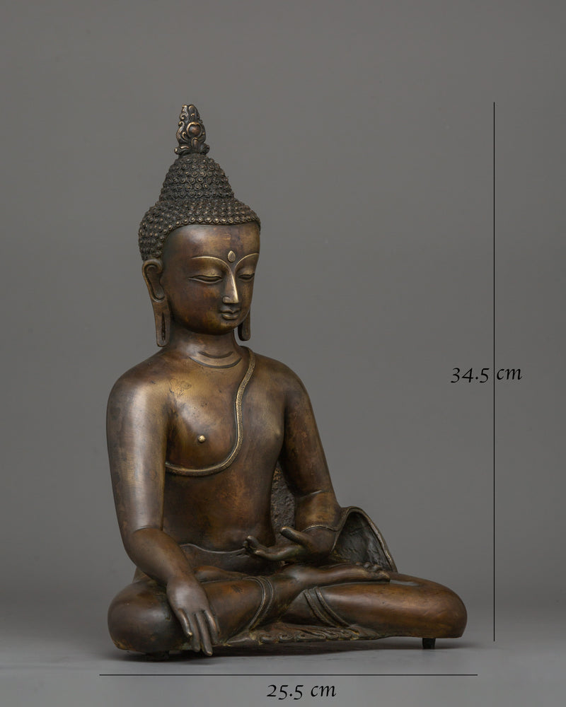 shakyamuni-buddha-bronze-altar-statue
