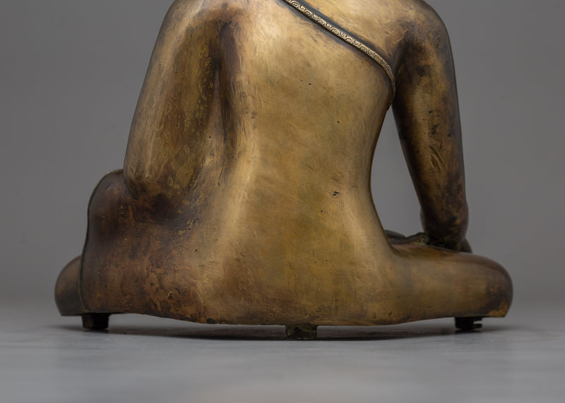 Sacred Shakyamuni Buddha Bronze Altar Statue | The Essence of  Enlightenment & Tranquility