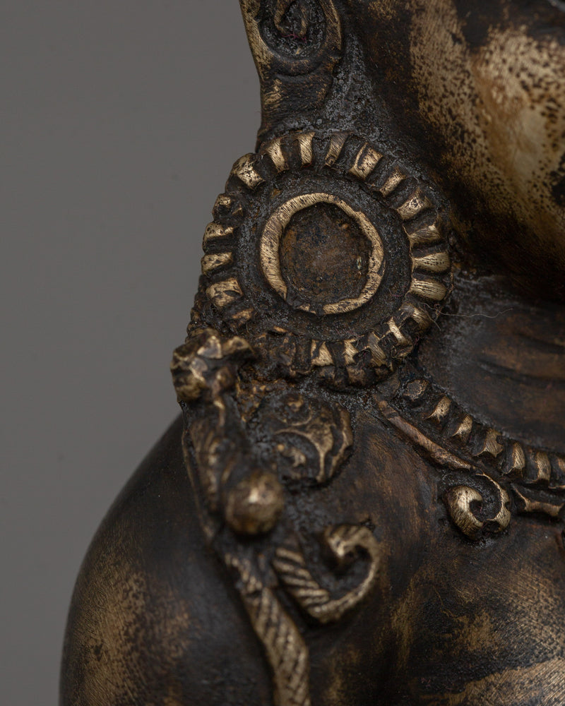 Feminine Energy Green Tara Statue | Tibetan Spiritual Artwork