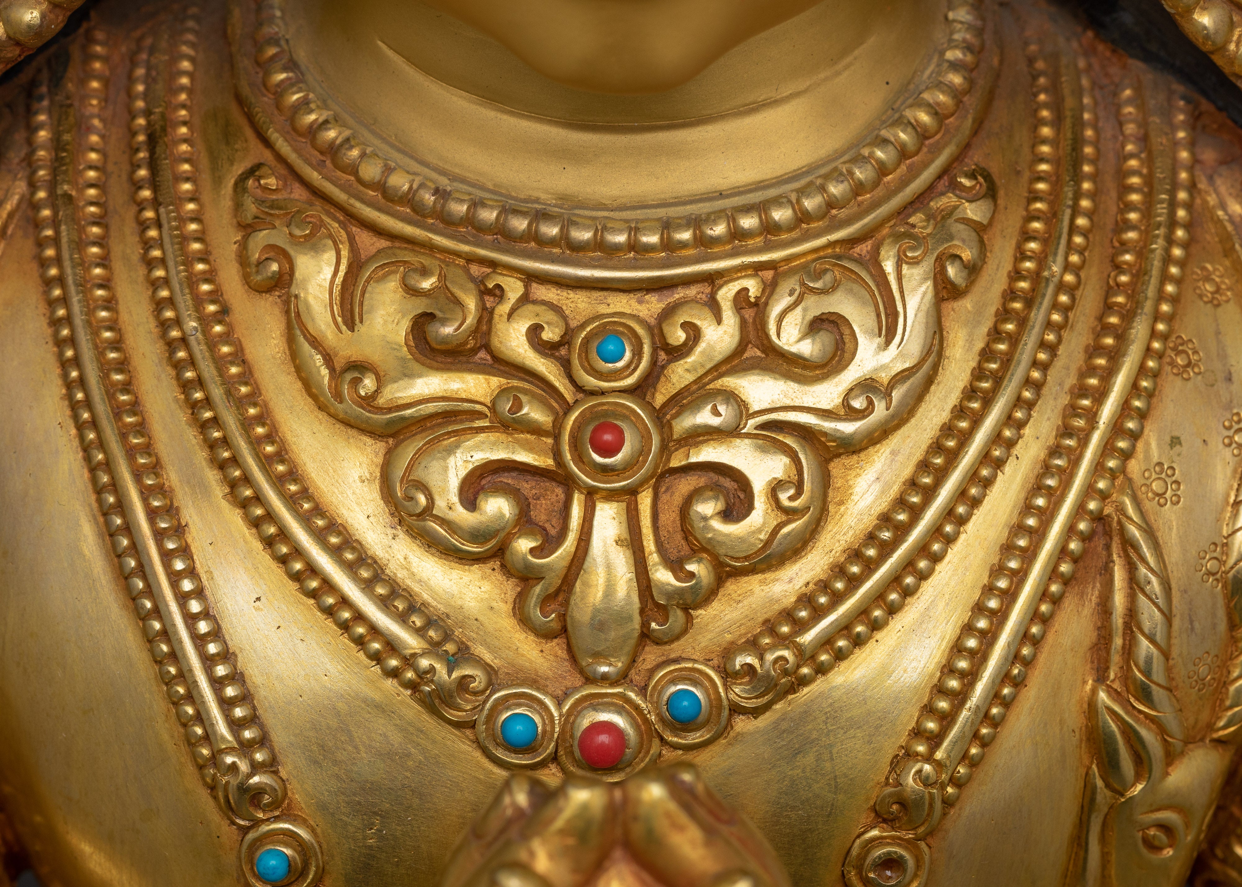 Tibetan Art for Meditation Chenrezig Lokeshvara Figurine | Symbol of Universal Compassion