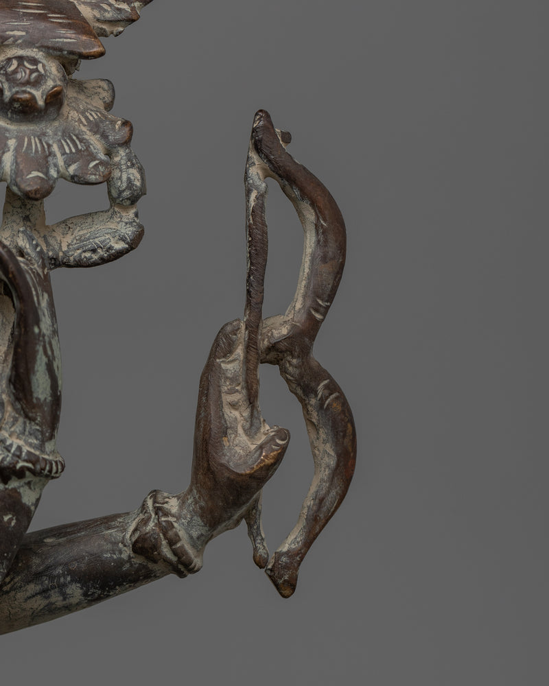 Namasangati Antique Finished Buddhist Art | Sculpture for Wisdom and Devotion