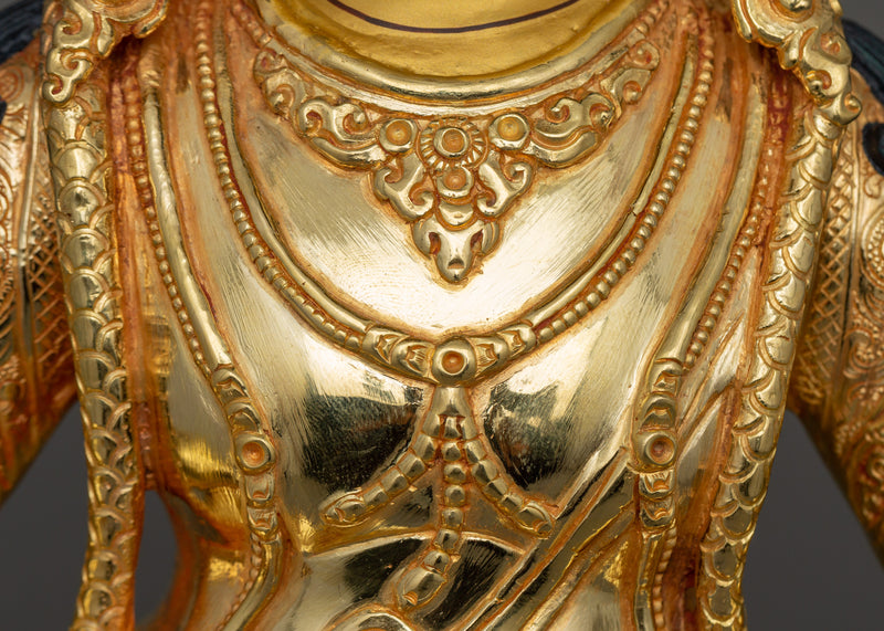 Dzambhala 13.8 Inch Statue | Wealth Deity of Buddhism