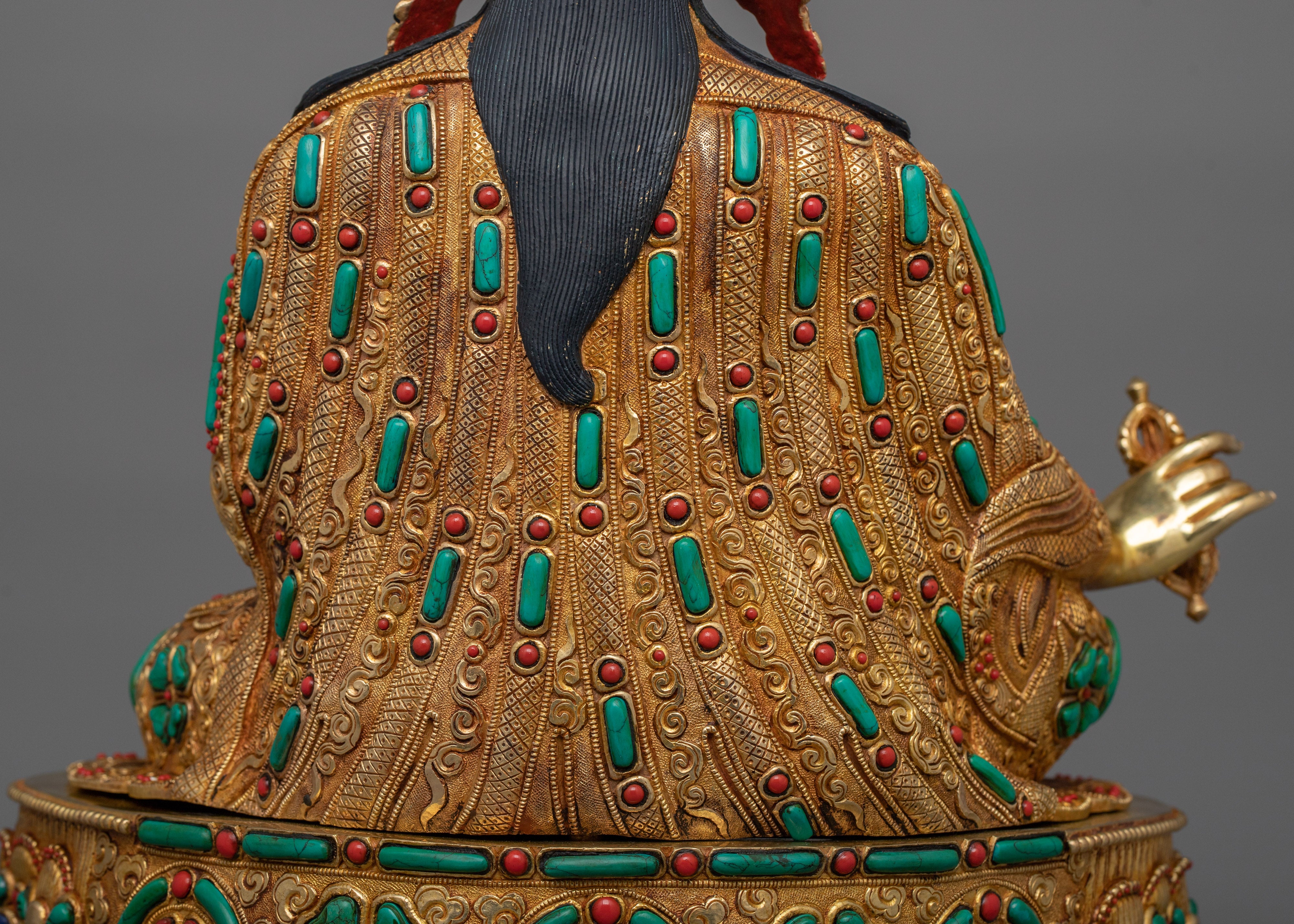 The Lotus-Born Tibetan Padmasambhava Master Figurine | Wisdom and Transformation