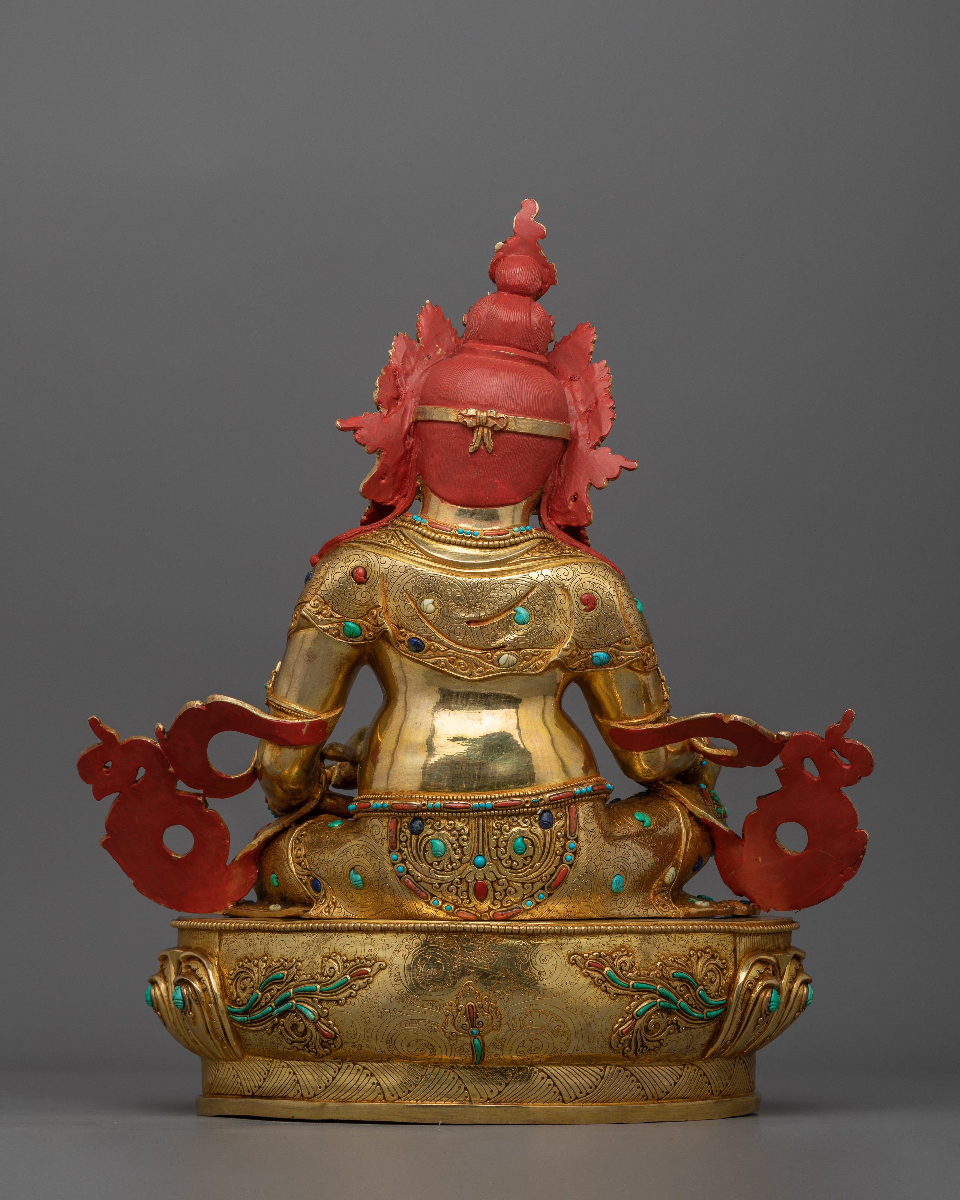 Himalayan Prosperity Sculpture of Dzambhala  | God of Fortune Wealth