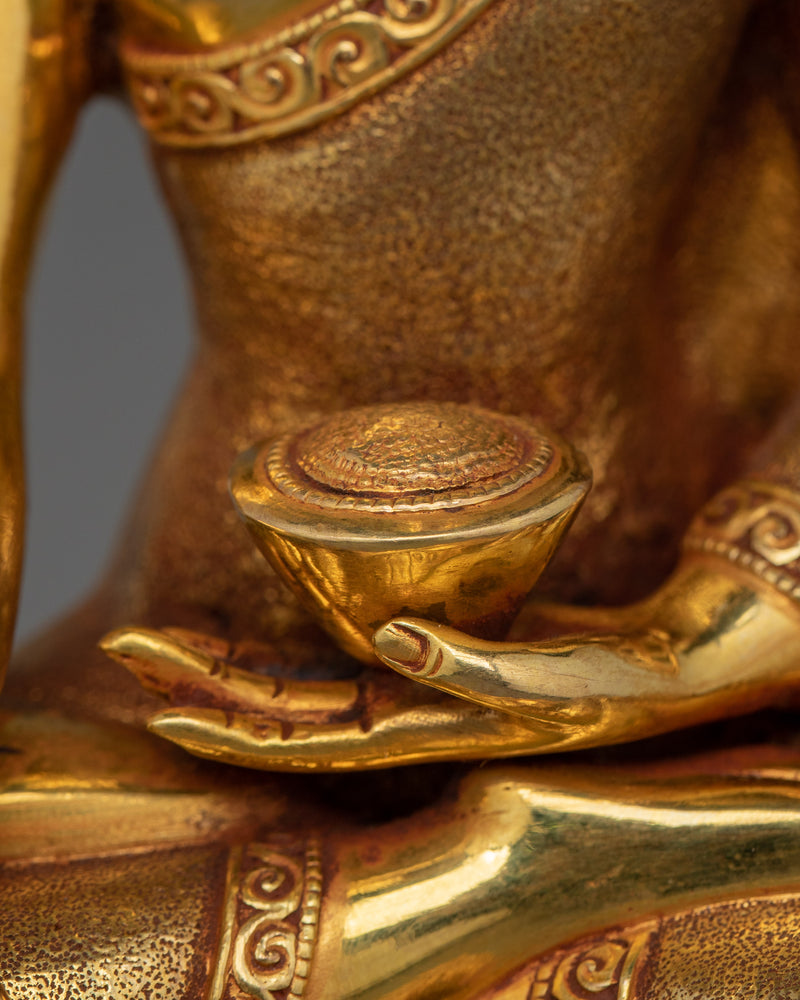 Peaceful Historical Buddha Shakyamuni Statue | The Enlightened Being