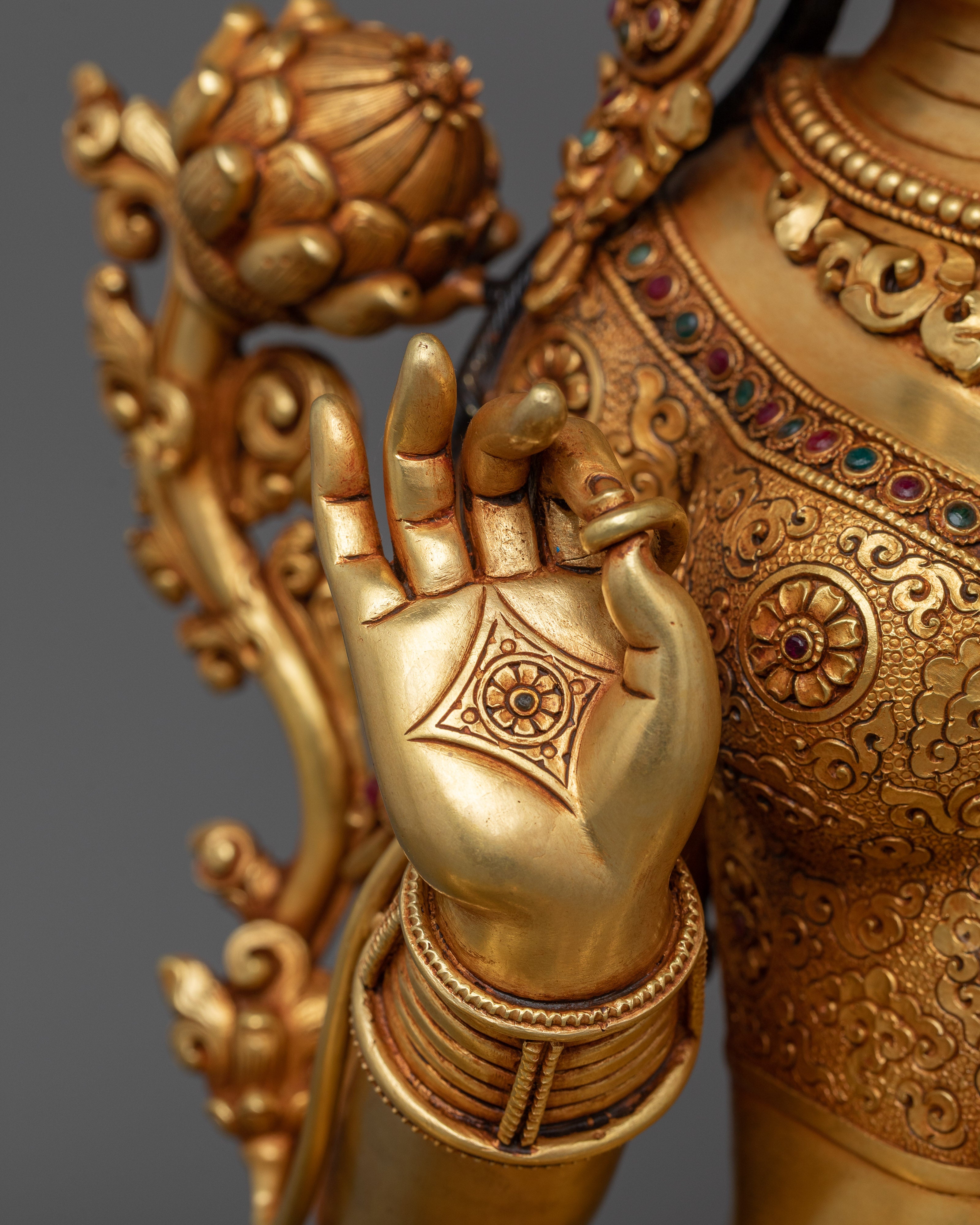 Guardian Green Tara Spiritual Statue | Available for Commission