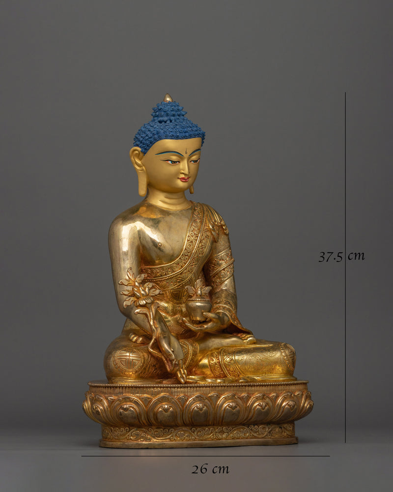 Medicine Buddha Statue for Healing and Inner Peace