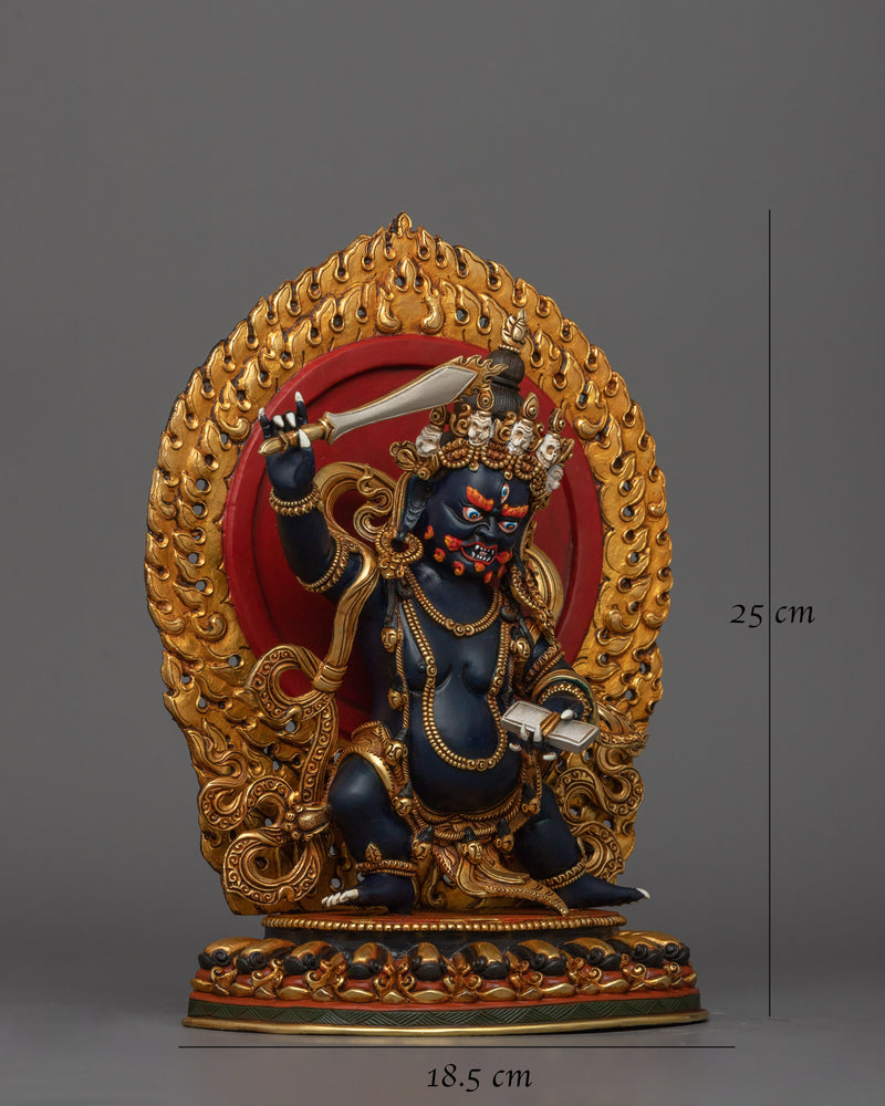 wrathful-black-manjushri-sculpture
