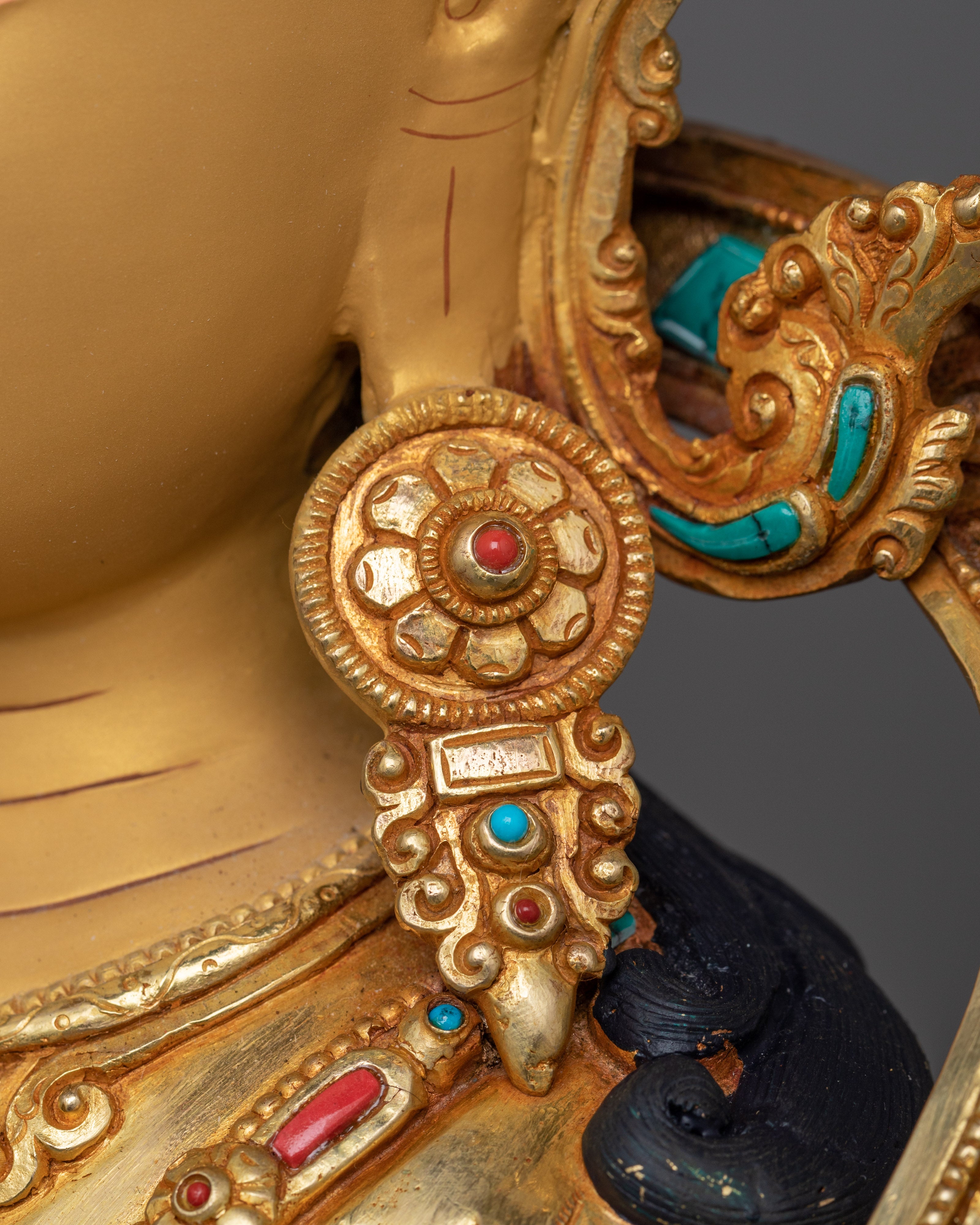 Bodhisattva of Compassion Chenrezig Sculpture | Himalayan Sacred Artwork
