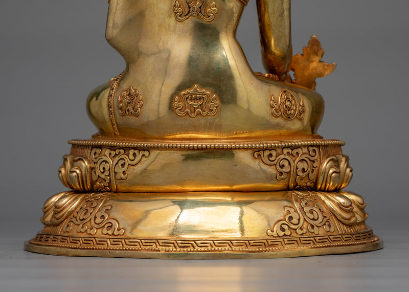 Healing Deity Medicine Buddha Statue | Spiritual Decor for Wellness