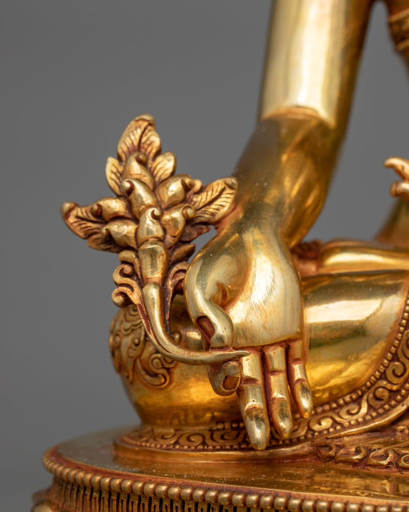 Healing Deity Medicine Buddha Statue | Spiritual Decor for Wellness