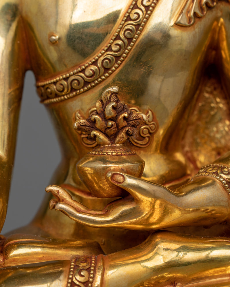 Healing Deity Medicine Buddha Statue | Spiritual Decor for Wellness