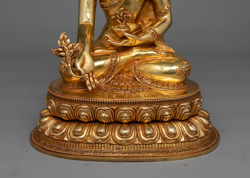 Healing Deity Medicine Buddha Statue | Spiritual Decor for Wellness
