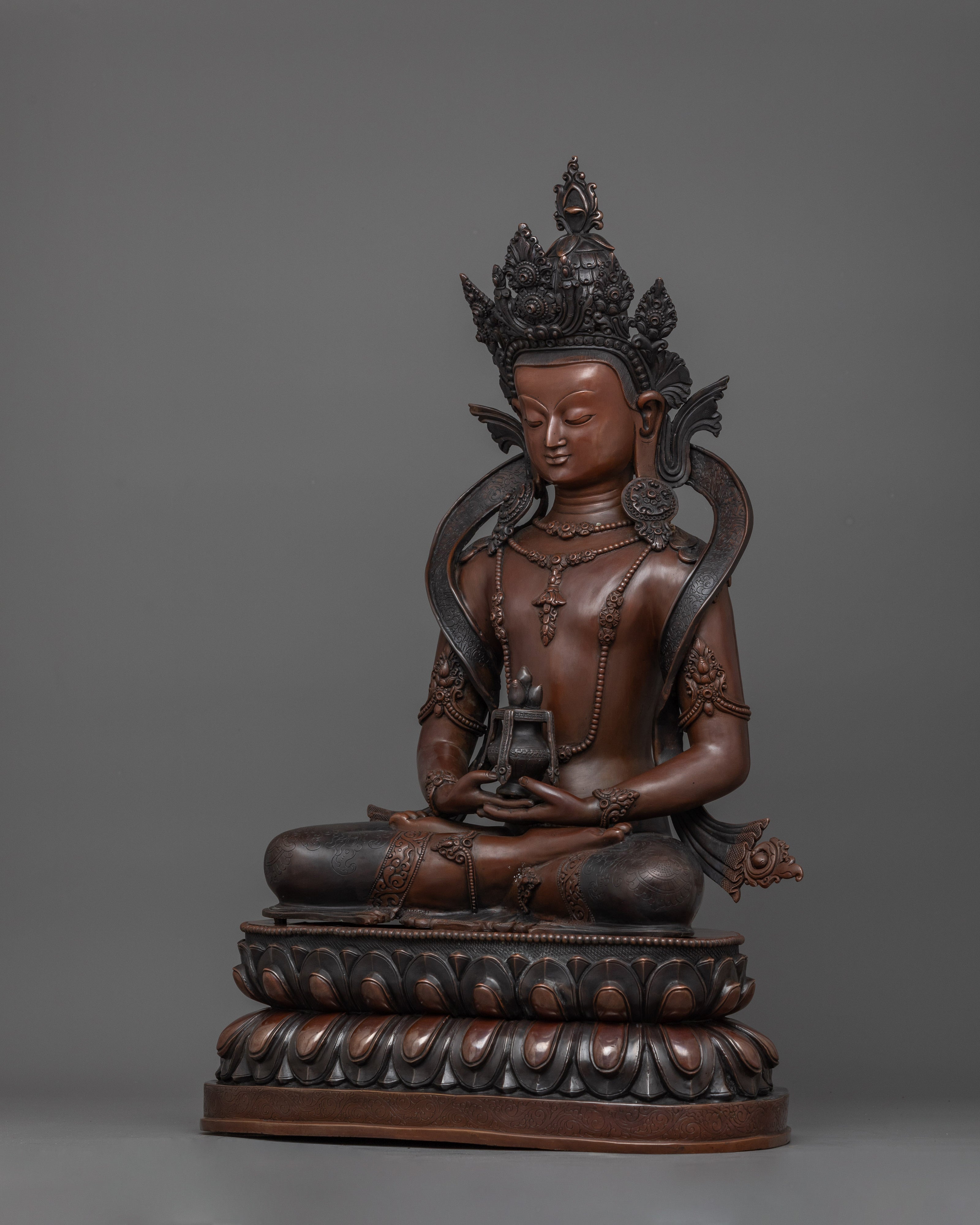 Buddha of Infinite Life Amitayus Statue