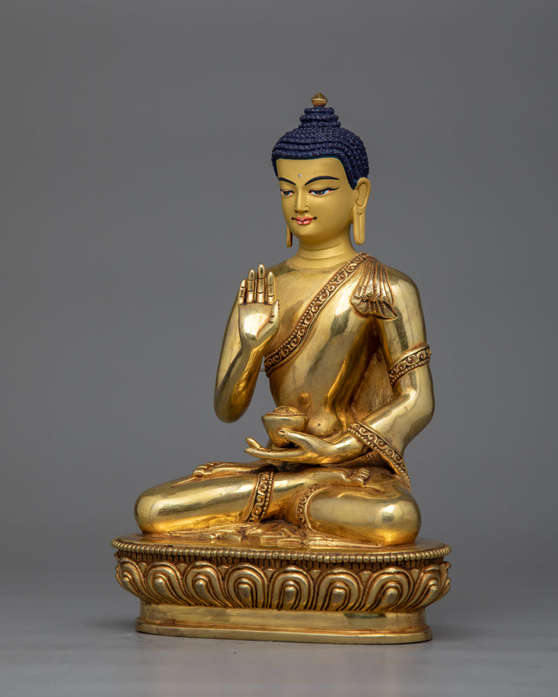 Spiritual Amogasiddhi Dhyani Buddha Statue | Buddha of Fearless Action