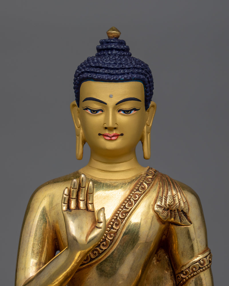 Spiritual Amogasiddhi Dhyani Buddha Statue | Buddha of Fearless Action