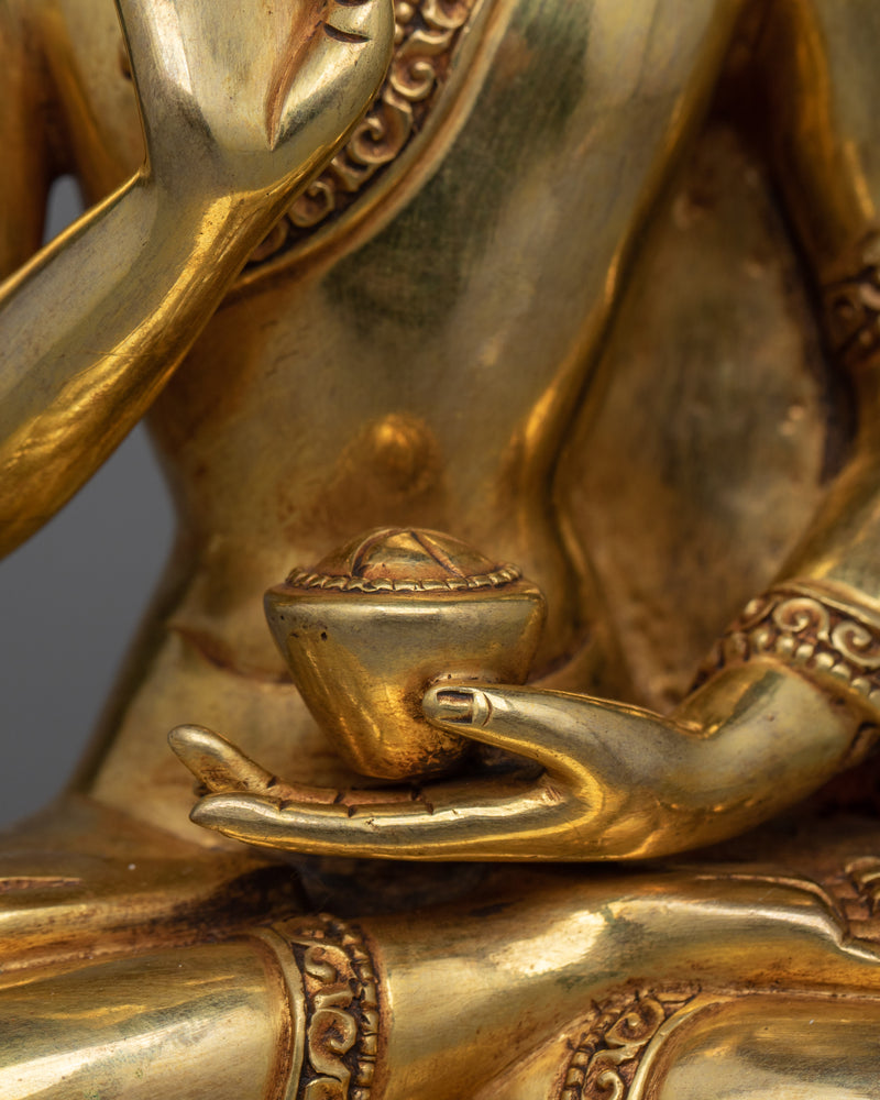 Spiritual Amogasiddhi Dhyani Buddha Statue | Buddha of Fearless Action
