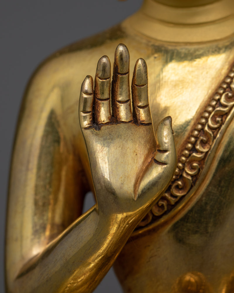 Spiritual Amogasiddhi Dhyani Buddha Statue | Buddha of Fearless Action