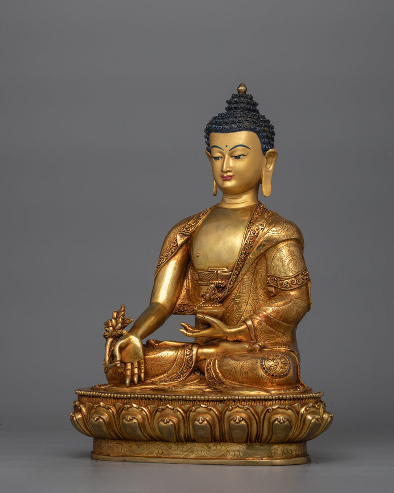 Medicine Buddha The Buddha of Healing | Traditional Art of Bhaishajyaguru