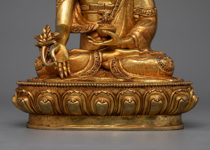 Medicine Buddha The Buddha of Healing | Traditional Art of Bhaishajyaguru