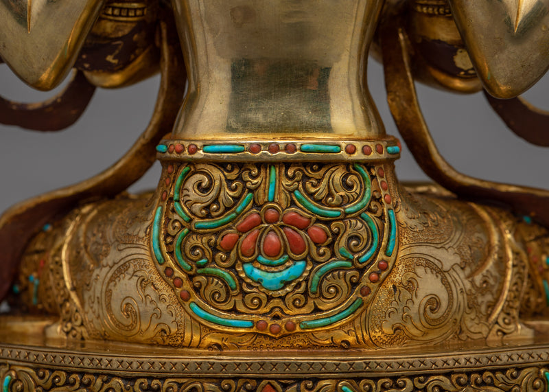 Bodhisattva Statue Chenrezig | Perfect for Meditation and Devotion