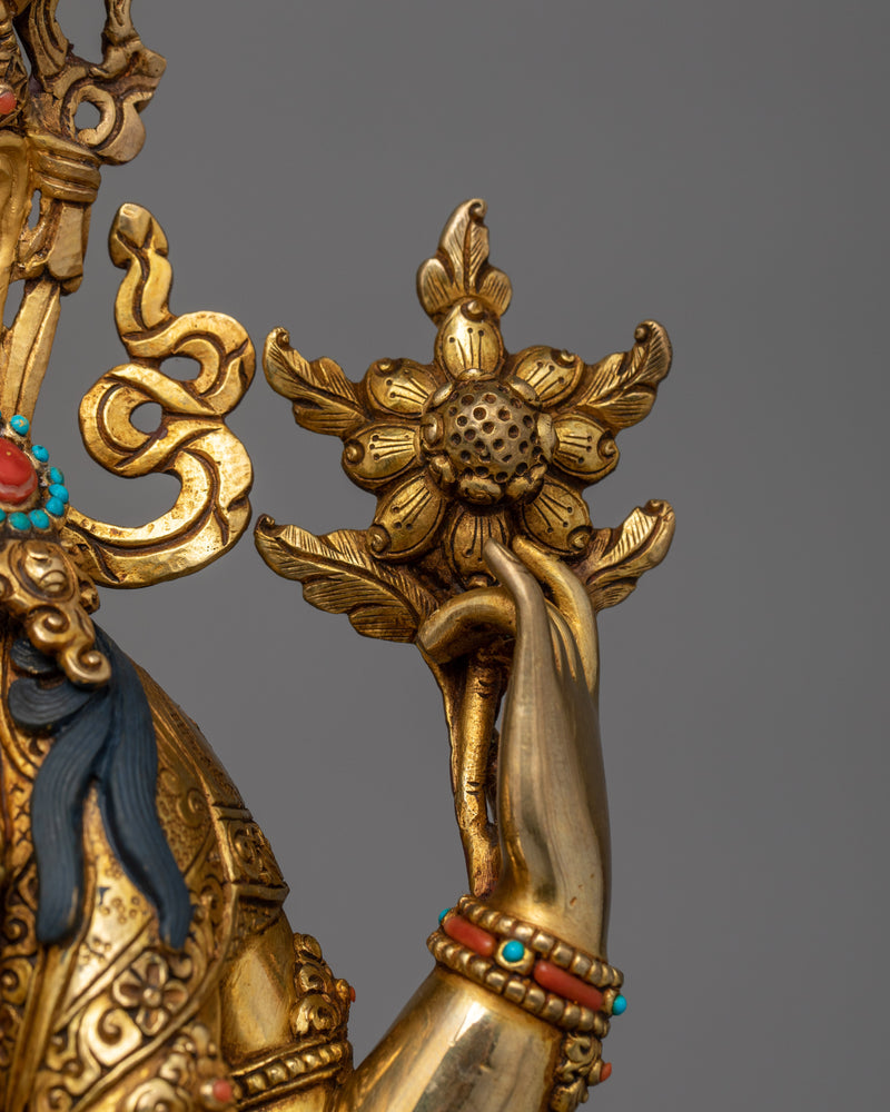 Bodhisattva Statue Chenrezig | Perfect for Meditation and Devotion