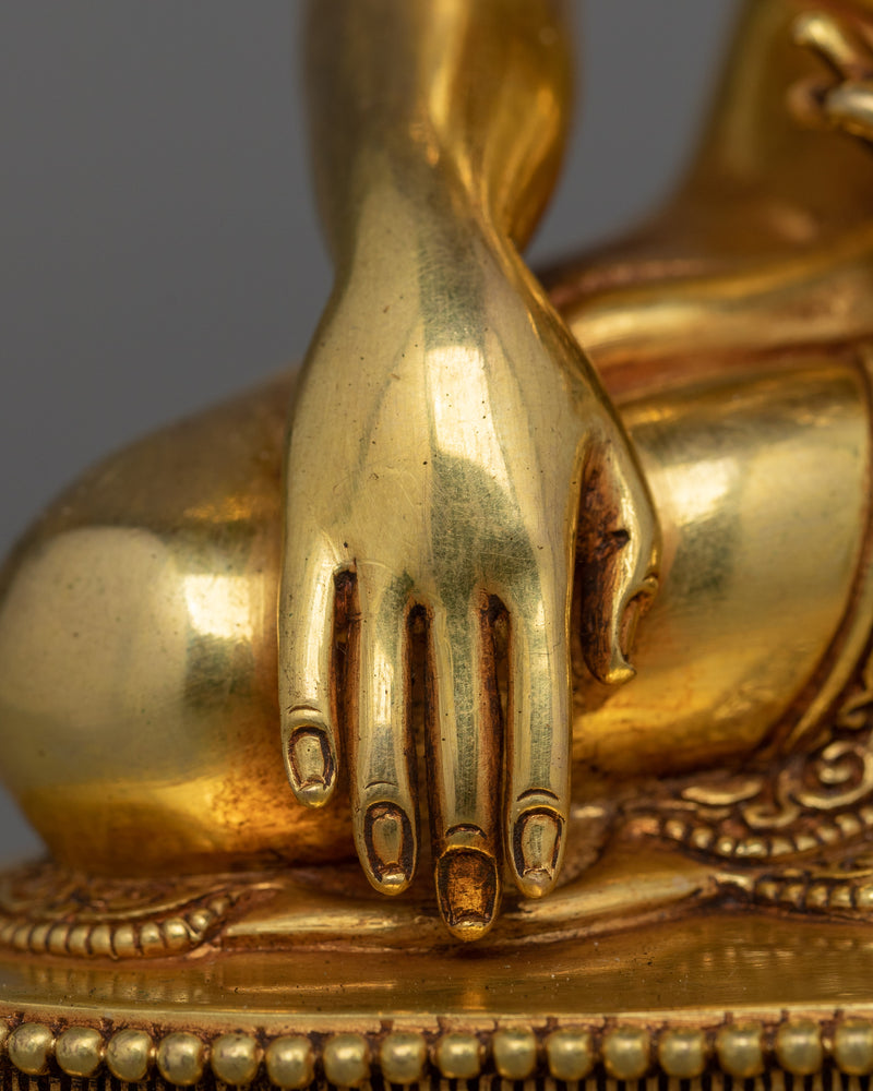 Peaceful Buddha Shakyamuni Figurine for Serenity | The Enlightened One Sculpture