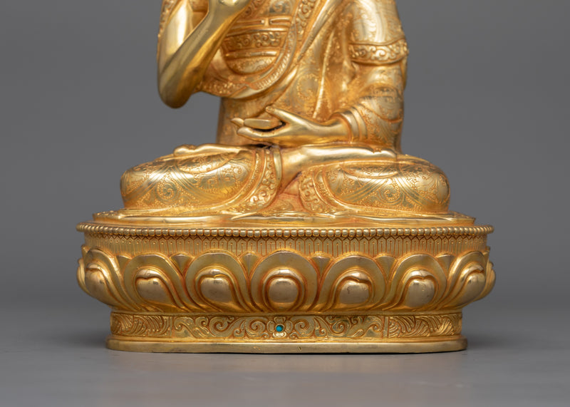 Buddhist Deity Tsongkhapa Set | Gyaltsab Je and Khedrup Je