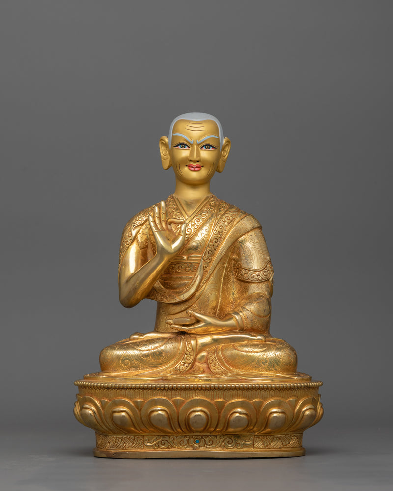 Buddhist Deity Tsongkhapa Set | Gyaltsab Je and Khedrup Je